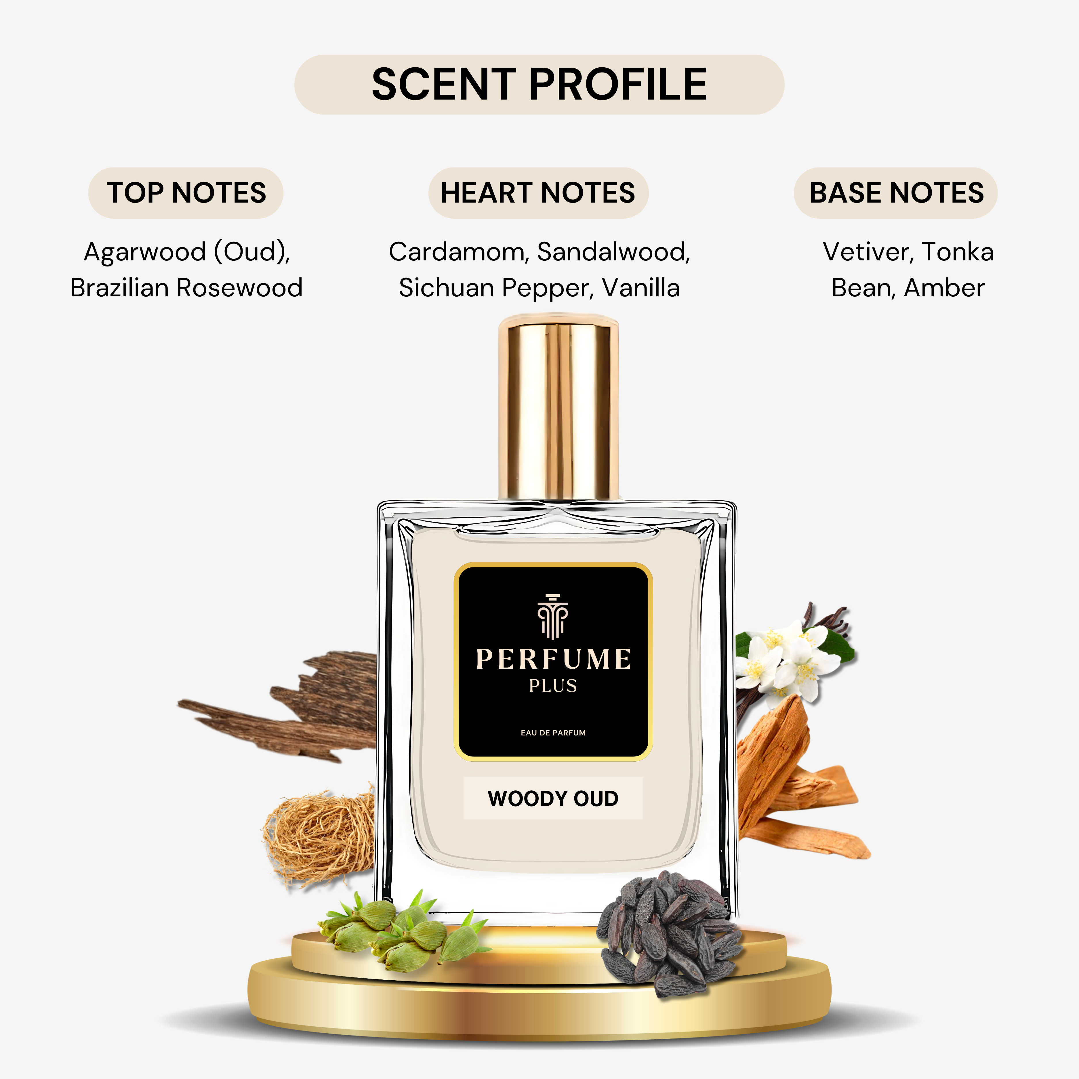 Woody Oud Unisex Perfume For Men & Women